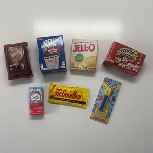 Mini brand food collection